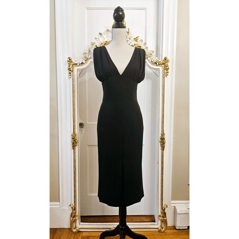 Iceberg Black Long Dress, size IT 42, S, NWT